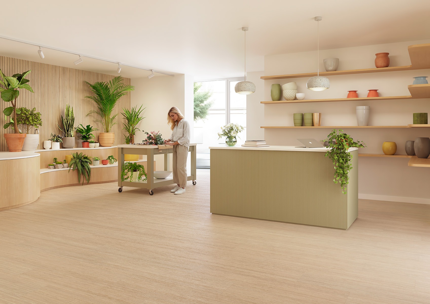 Nuevo Diseño Finfloor Roble Mikado